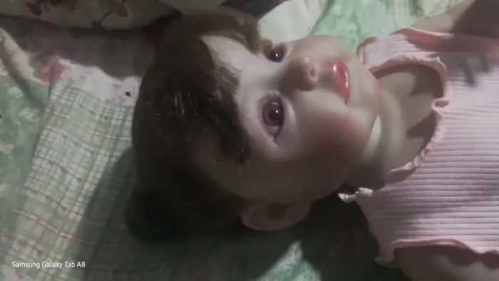 Boneca Bebê Reborn com Corpinho todo de Vinil Siliconado