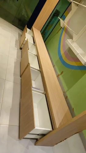 Vendo Bancada Planejada Carvalho Batur Duratex com 6 Gavetas