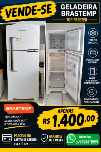Geladeira Brastemp frost free