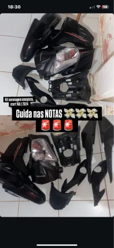 KIT CARENAGEM COMPLETO, START 160 2024