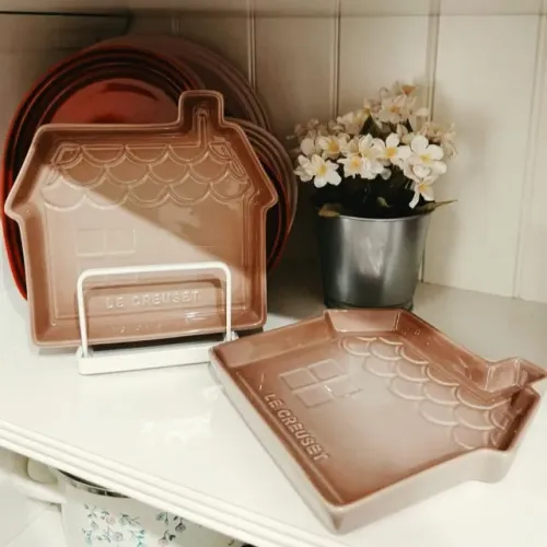 Prato '' Lar Doce Lar'' Edição Especial Le Creuset