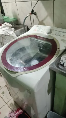 Maquina de Lavar Brastemp Ative 11Kg com detalhe de funcionamento