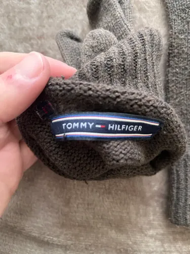 Par de Luvas Tommy Hilfiger Marrom