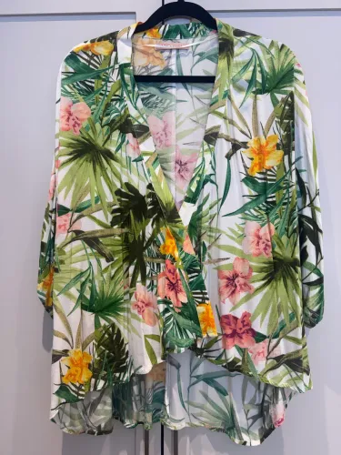 Kimono floral c&a