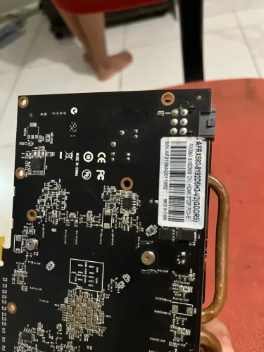 Vendo Rx 580 8 gb (Queimada)
