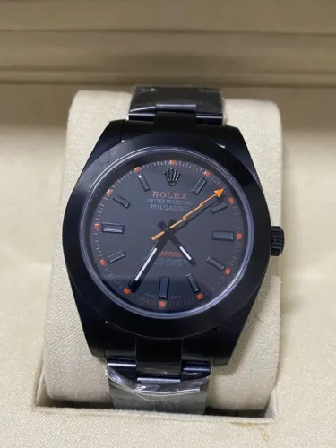 Relógio Estilo Milgauss Bamford Automático - Aço 904L, Design Exclusivo