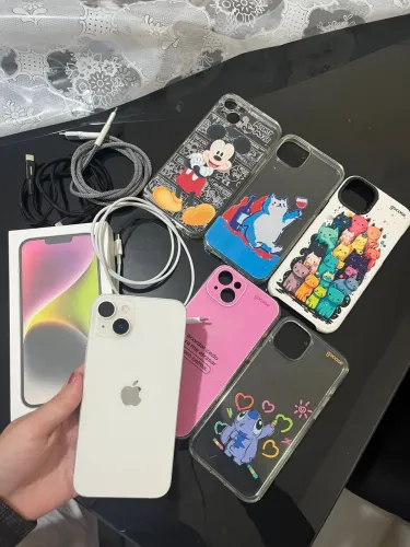 iPhone 14 Plus 128GB branco em excelente estado.