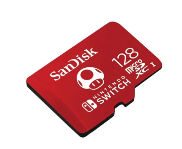Cartão de Memória Original Nintendo Switch 128gb San Disk