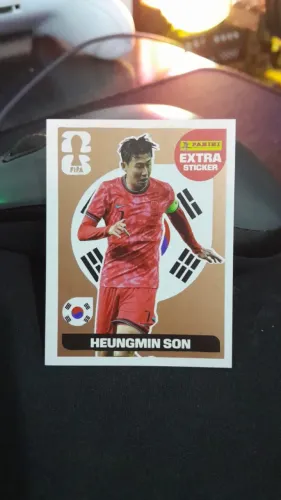 Figurinha Extra Legend Bronze Heungmin Son Copa 2026 Panini Original