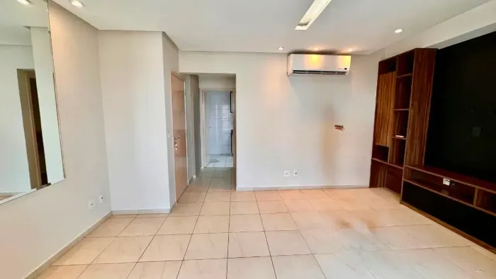 MUNDI RESORT, 98m2, 3 QTOS,  12ª ANDAR,  SEMI MOBILIADO, VARANDA COM CHURRASQUEIRA