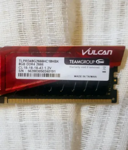Memória TeamGroup T-Force Vulcan
