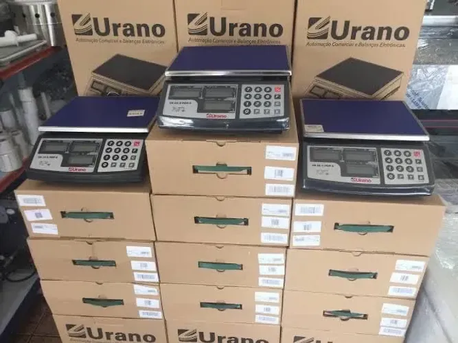 Balança urano 31kg bateria 