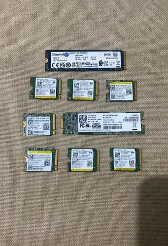 HD NVME m2 256 e 512 GB