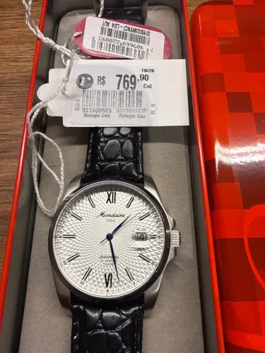 Relógio Mondaine 1954 automático novo