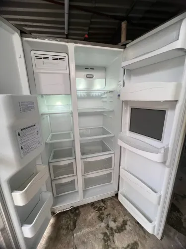 Geladeira Side by Side Inox