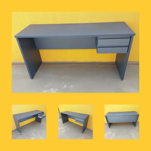 Mesa escritório 1.50cm com gavetas