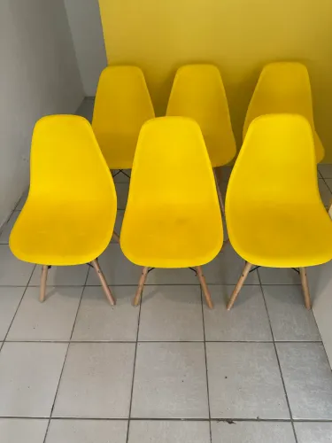 Vende -se : Kit com 6 cadeiras : Effeil Estado de Novas :
