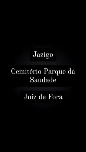 Jazigo lote no cemitério Parque da Saudade