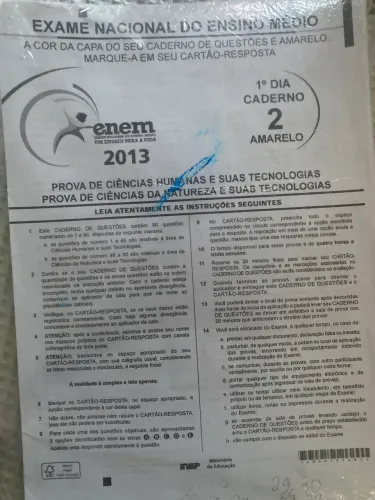 Enem 2013 parte 1