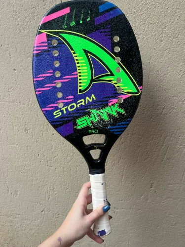 Raquete beach tennis shark