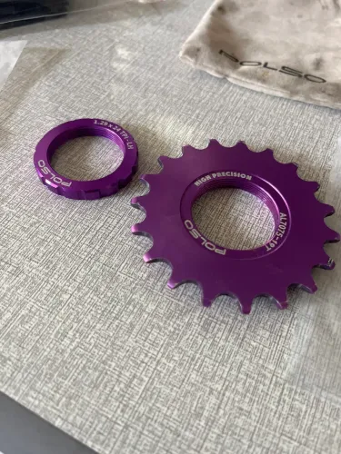 Pinhão fixo polso para bicicleta fixa 19 dentes catraca