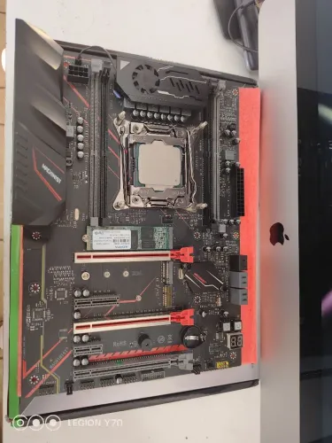 Placa mãe X99 MR9A PRO MAX +CPU Intel E5 2666v3