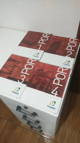 Coleção Poliedro Português - Volumes 1 ao 4