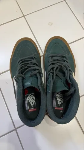 Tênis Vans Sk8-Hi Verde Original - Tam (41) - Ótimo estado