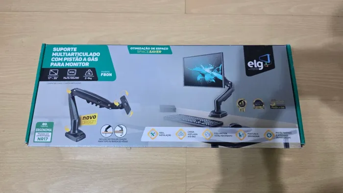 Suporte monitor elg f80n novo