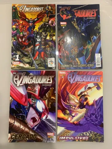20 Quadrinhos Os Vingadores