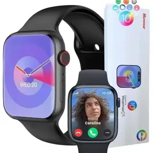 Smartwatch W99+ Série 10 Plus 2026 AMOLED 46mm ChatGPT NFC Novo Lacrado Frete Grátis