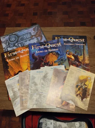 RPG - First Quest - livros essenciais