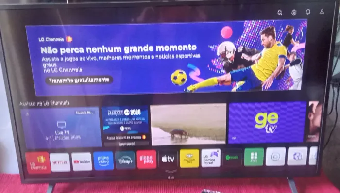 Tv lg 43 polegada smart funcionando perfeitamente