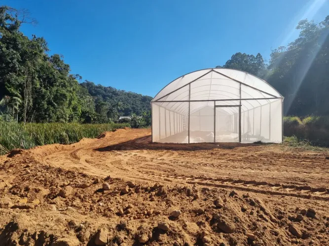 Terreno de aproximadamente meio alqueire