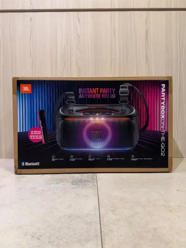 JBL PARTYBOX ON-THE-GO 2 - LACRADO / NACIONAL