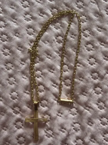 Corrente de ouro 18k maciça 