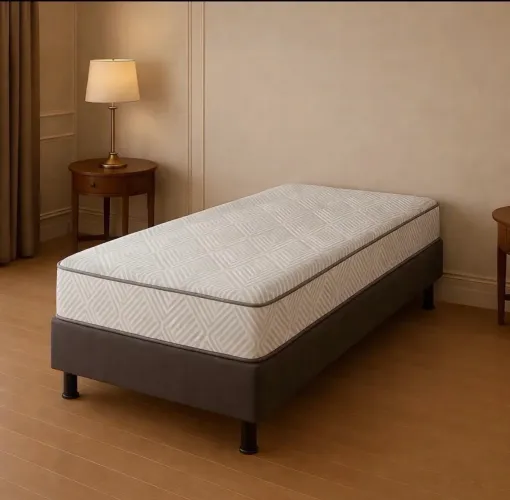 Cama D33 solteiro ( acoplada )