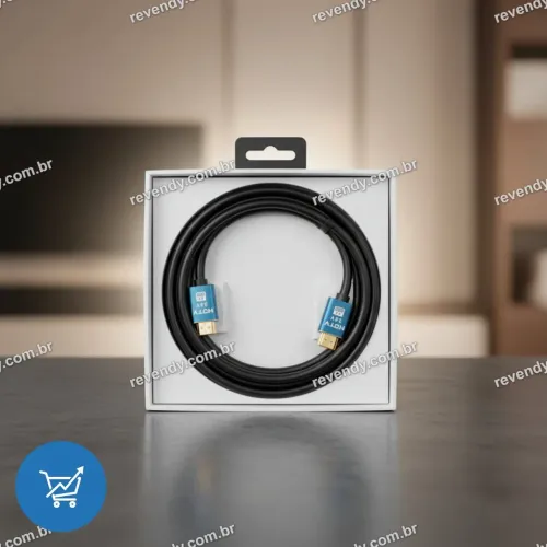 Cabo HDMI 5 metros - 4K ultra HD - entrega grátis 