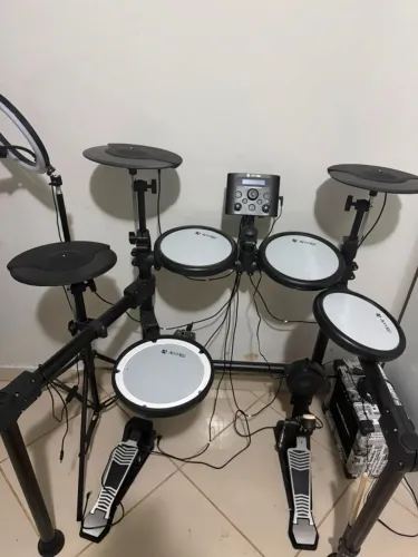 Bateria Eletrônica Accord Hdx-220s + Banco