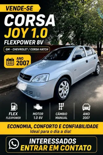Chevrolet Corsa Hat. JOY 1.0/ 1.0 Flexpower 8V 5P 2007