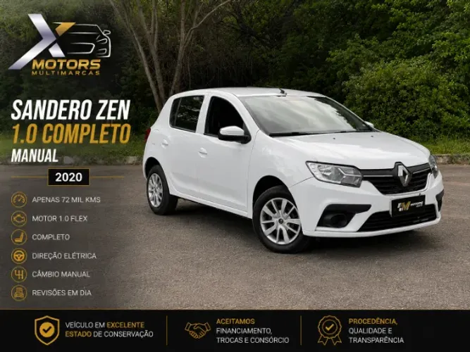 Renault Sandero Zen Flex 1.0 12V 5P Mec. 2020