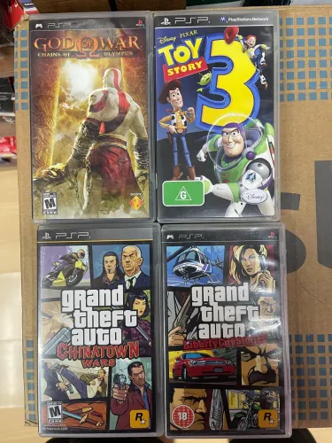 Jogos para PSP originais Lote 