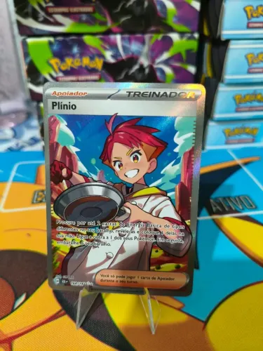Plínio (164/142) Carta Pokemon TCG