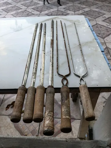 Espeto em aço