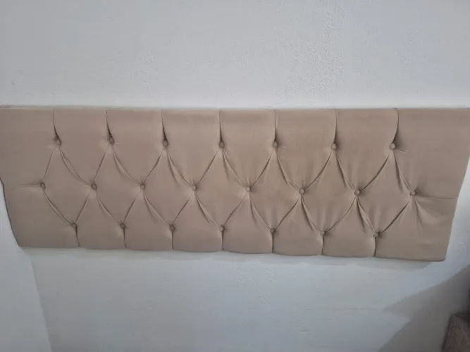 Cabeceira Queen Suede