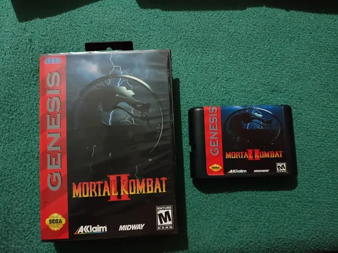 Jogo Mortal Kombat 2 Mega Drive