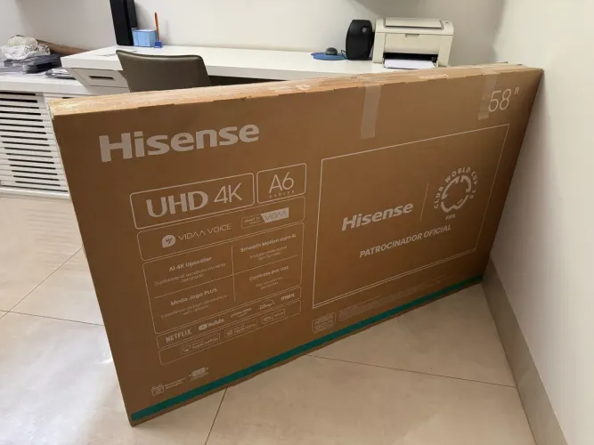 TV Hisense 58 UHD DLED Lacrada