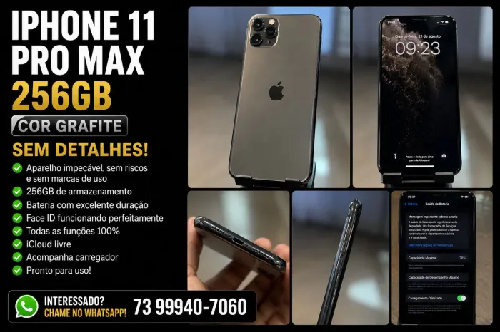 IPHONE 11 PRO MAX 256GB
