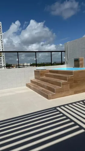 Cobertura Duplex - C/123,60m² 3 Quartos,, 1 Suíte, Solarium + Piscina Privativa