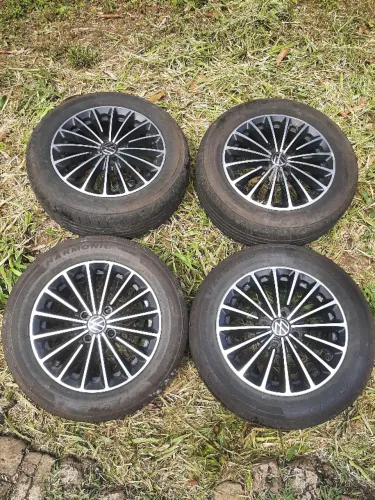 4 RODAS ARO 14 (JANTE LIGA LEVE + PNEUS 185/60 R14)